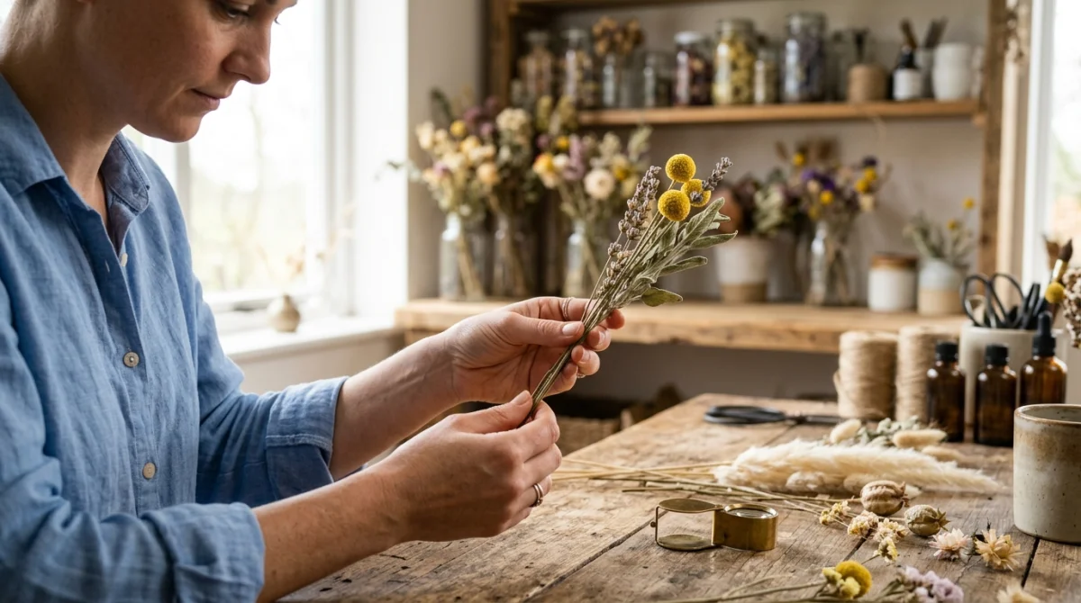 ou acheter des fleurs séchées en vrac