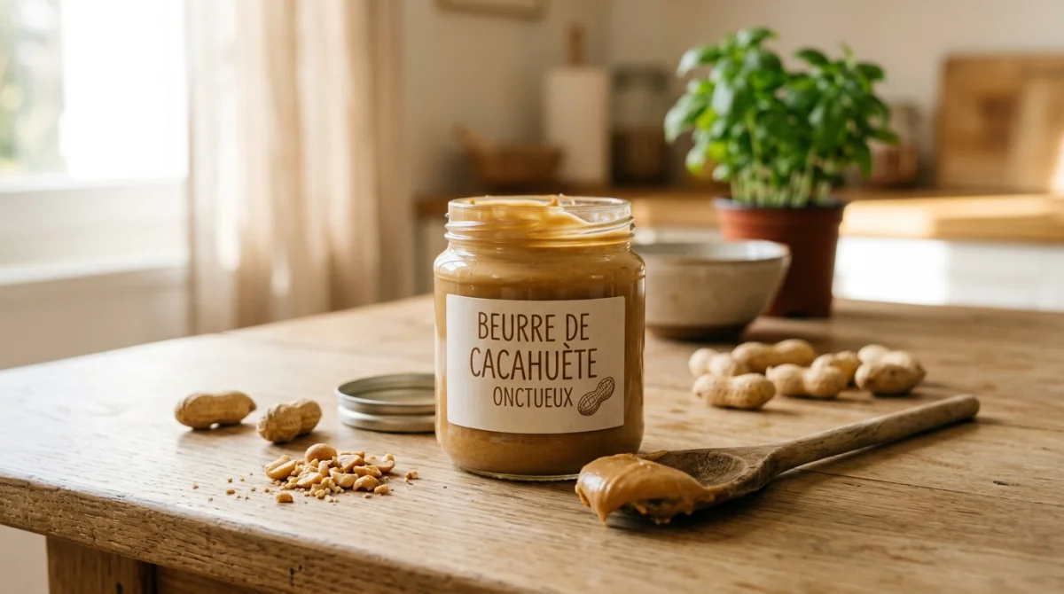recette beurre de cacahuète